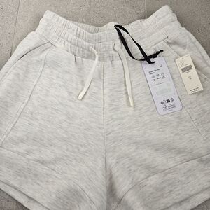 Varley Soft Heathered Gray Shorts